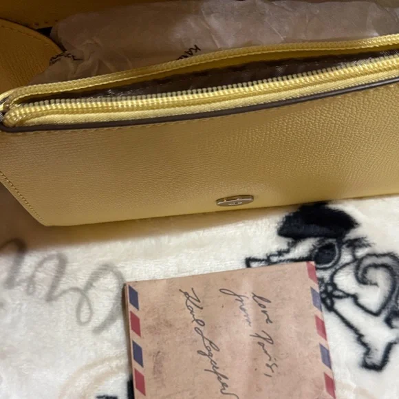 Karl Lagerfeld Vibrant Yellow Crossbody Bag - Picture 5 of 10